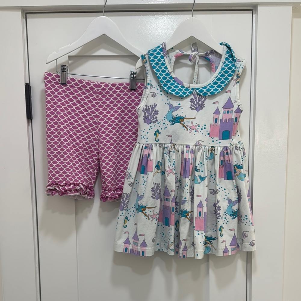 Elenor Rose Mermaid Set, Size 8-10